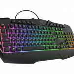 Tastatura Trust GXT 881 ODYSS, semi-mecanica, neagra