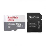 Card de Memorie SanDisk MicroSDXC, 256GB, Adaptor SD, Class 10