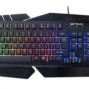 Tastatura gamig Serioux Andor, 104 taste, 19 taste Anti-ghosting ,