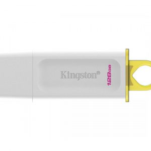 Memorie USB Flash Drive Kingston DATATRAVELER, 128GB, USB 3.2, alb