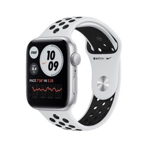 Ceas Smartwatch Apple Watch Nike SE GPS, 44mm, 2'', silver