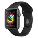 Ceas Smartwatch Apple Watch Series 3 GPS, 38mm, 1.65", Black