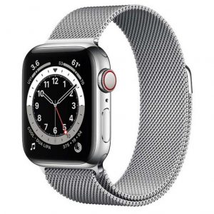 Ceas Smartwatch Apple Watch S6 GPS + Cellular, 44mm, Silver