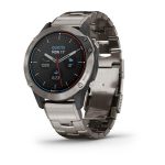 Ceas SmartWatch Garmin Quatix 6 Titanium, Grey