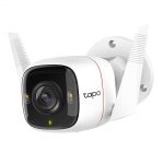 Camera Supraveghere WIFI, wireless TAPO C320WS, 2.4 GHz, WPA/WPA2-PSK, Detectează