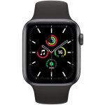 Ceas Smartwatch Apple Watch SE GPS Regular, 44mm, 2", Black