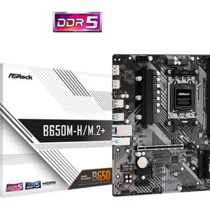 Placa de baza ASRock B650M-H/M.2+, Socket AM5, DDR5, Micro-ATX