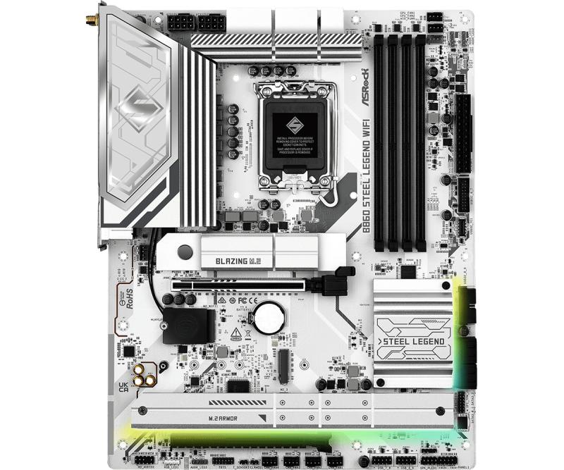 Placa de baza ASRock B860 Steel Legend WiFi, Socket 1851, - Image 2