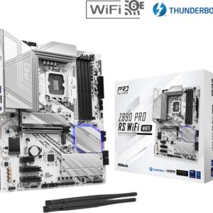 Placa de baza ASRock Z890 Pro RS WiFi White, Socket