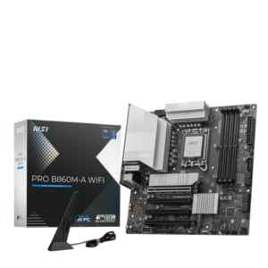 Placa de baza MSI PRO B860M-A WIFI, Socket 1851, DDR5,