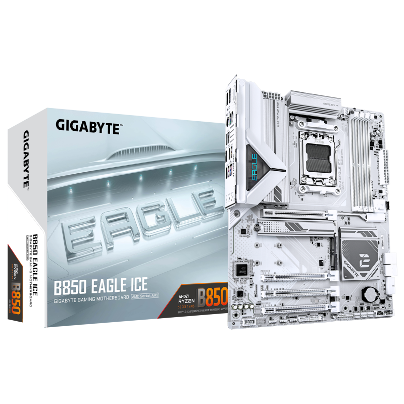 Placa de baza Gigabyte B850 EAGLE ICE, Socket AM5, DDR5,