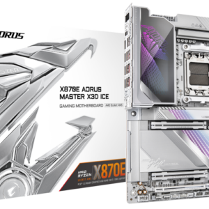 Placa de baza Gigabyte X870E AORUS MASTER X3D ICE, Socket