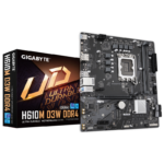Placa de baza Gigabyte H610M D3W, Socket 1700, DDR4, Micro-ATX