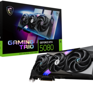Placa video MSI GeForce RTX 5080 GAMING TRIO OC, 16GB