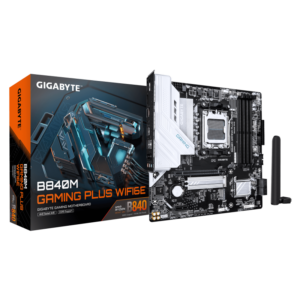 Placa de baza Gigabyte B840M Gaming Plus WiFi6E, Socket AM5,