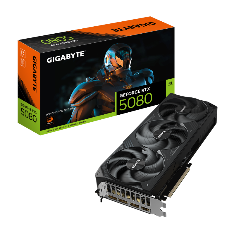 Placa video Gigabyte GeForce RTX 5080, 16GB GDDR7, PCI Express