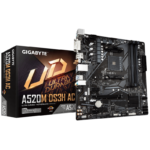 Placa de baza Gigabyte A520M DS3H AC, Socket AM4, DDR4,