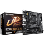 Placa de baza Gigabyte B550M DS3H AC R2, Socket AM4,