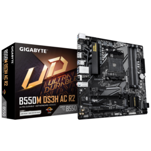 Placa de baza Gigabyte B550M DS3H AC R2, Socket AM4,