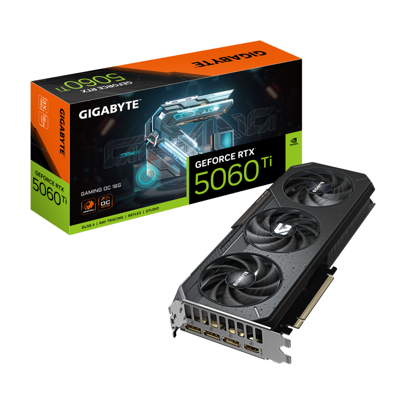 Placa video Gigabyte GeForce RTX 5060 Ti, 16GB GDDR7, PCI