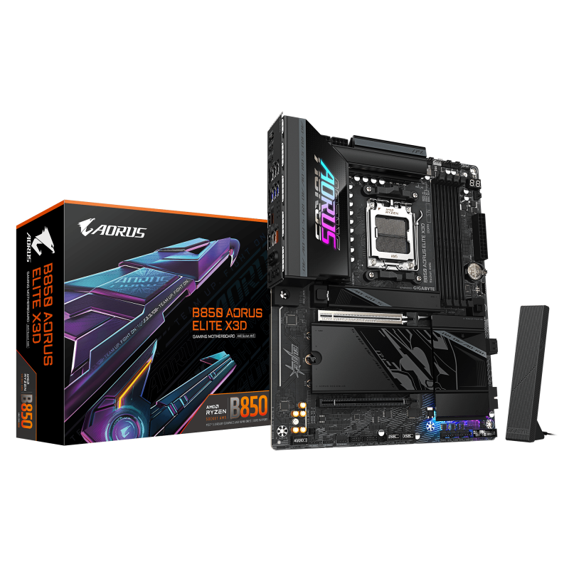 Placa de baza Gigabyte B850 AORUS ELITE X3D, Socket AM5,