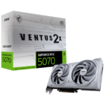 Placa video MSI GeForce RTX 5070 VENTUS 2X OC White,
