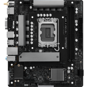Placa de baza ASRock H810M-X WiFi, Socket 1851, DDR5, Micro-ATX