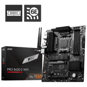 Placa de baza MSI PRO B650-S WIFI, Socket AM5, DDR5,