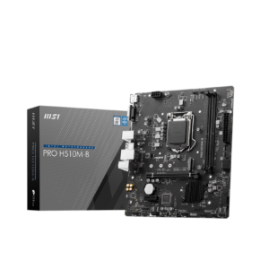 Placa de baza MSI PRO H510M-B, Socket 1200, DDR4, Micro-ATX