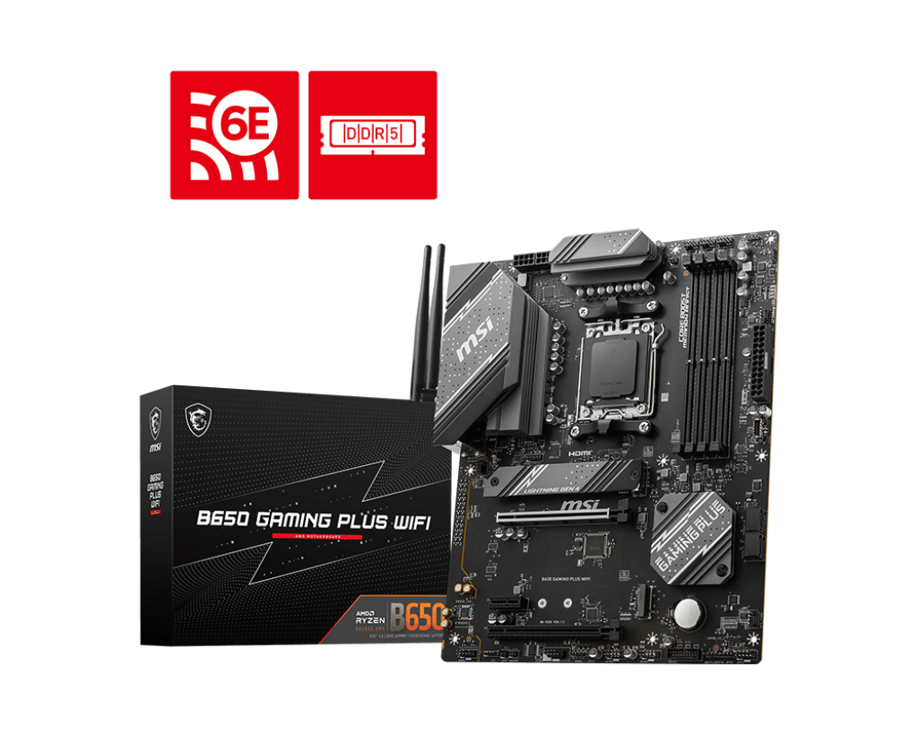 Placa de baza MSI B650 GAMING PLUS WIFI, Socket AM5,