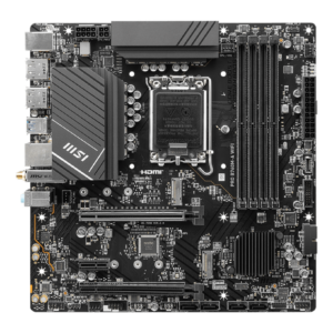 Placa de baza MSI PRO B760M-A WIFI, Socket 1700, DDR5,
