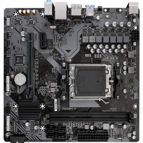 Placa de baza Gigabyte A620M H, Socket AM5, DDR5, Micro-ATX - Image 2