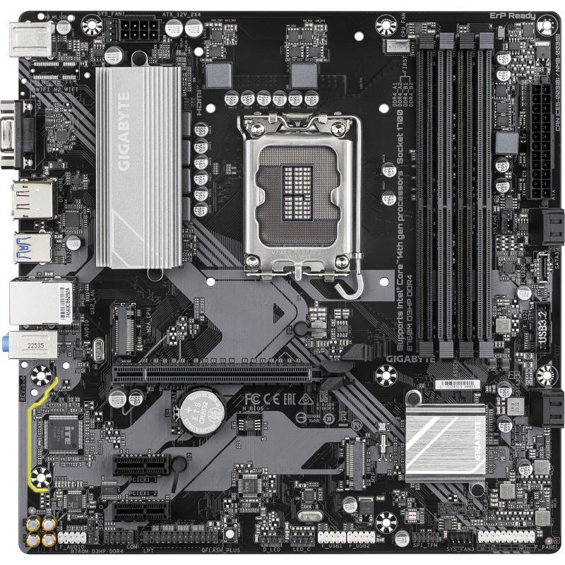 Placa de baza Gigabyte B760M D3HP, Socket 1700, DDR4, Micro-ATX - Image 2