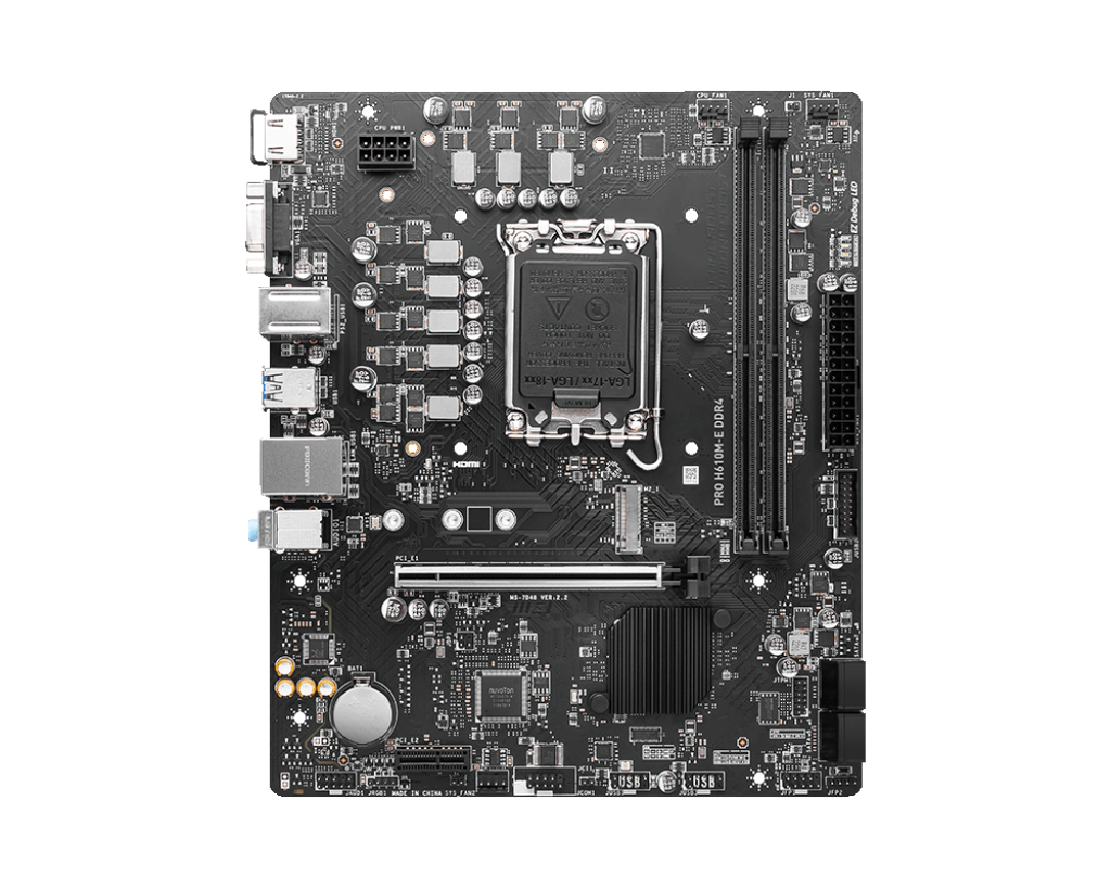 Placa de baza MSI PRO H610M-E, LGA 1700, DDR5, Micro-ATX - Image 2