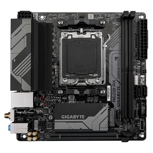 Placa de baza Gigabyte A620I AX, Socket AM5, DDR5, Mini-ITX - Image 2