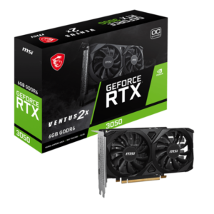 Placa video MSI GeForce RTX 3050, 6GB GDDR6, PCI Express