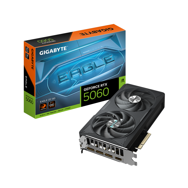Placa video Gigabyte GeForce RTX 5060, 8GB GDDR7, PCI Express