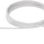 Cordon prelungitor schuko+Priza H05VV-F 3G1.5, 5 m, alb, cu protectie
