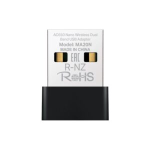 Adaptor Wireless MERCUSYS AC650 Nano, WIFI 5, Dual Band