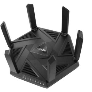 Router wireless ASUS RT-AXE7800, WIFI 6E, Mesh, Tri-Band