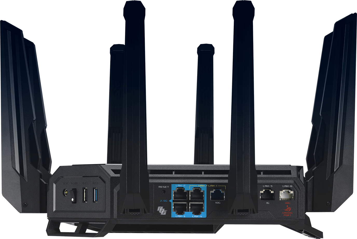 Router wireless ASUS ROG Rapture GT-BE98, WIFI 7, Mesh, Quad-Band - Image 2