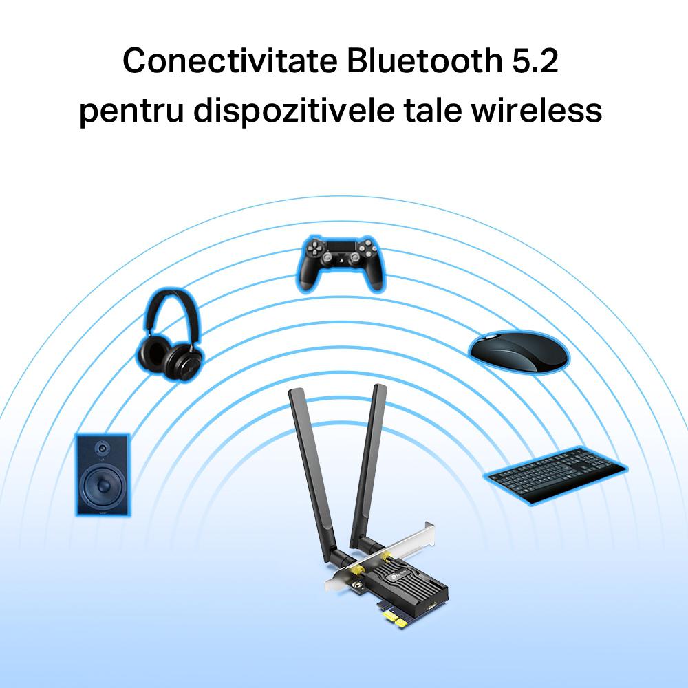 Adaptor Wireless TP-LINK Archer TX55E, WIFI 6, Mesh, Dual Band - Image 2