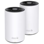 Router wireless TP-Link Deco XE75, WIFI 6E, Mesh, Tri-Band