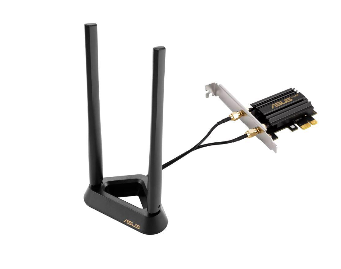 Adaptor wireless ASUS PCE-AXE59BT AXE5400 BT5.2, WIFI 6E, Mesh, Tri-Band - Image 2