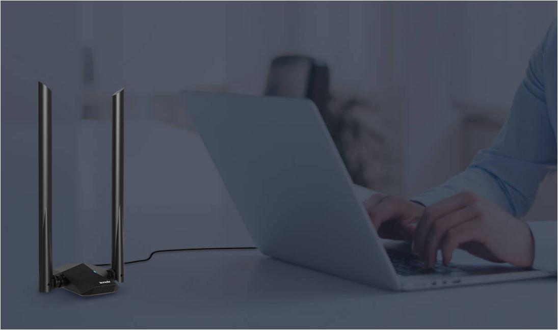 Adaptor Wireless TENDA U18A, WIFI 6, Dual Band - Image 2