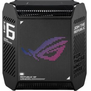 Router wireless ASUS ROG Rapture GT6 AX10000, WIFI 6, Mesh,