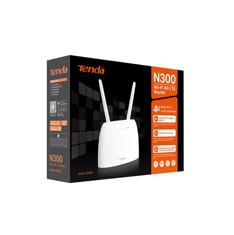 Router wireless TENDA 4G06C, WIFI 4, Mesh, Single Band - Image 4